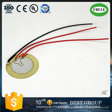 Hot Sell 35mm Piezo Ceramic Buzzer with Three Wire